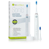 BECONFIDENT-SONIC escova de dentes branqueadora elétrica ouro rosa branco-DrShampoo - Perfumaria e Cosmética